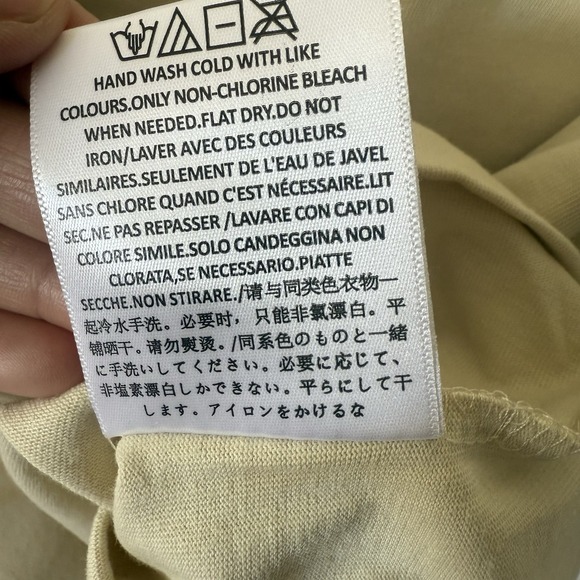 Fear Of God Essentials Eggshell Cream Short Sleeve T-Shirt Size XS NWT - Picture 9 of 16